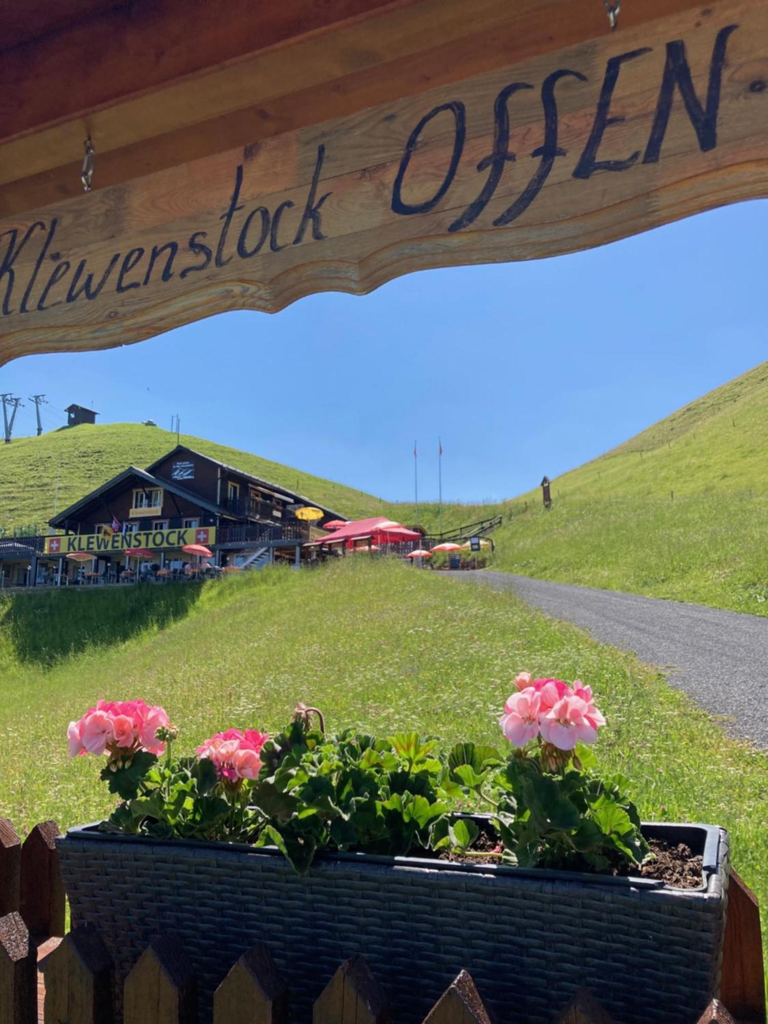 Klewenalp Ausflugs-Ski-Pistenhotel Klewenstock Beckenried Exteriör bild