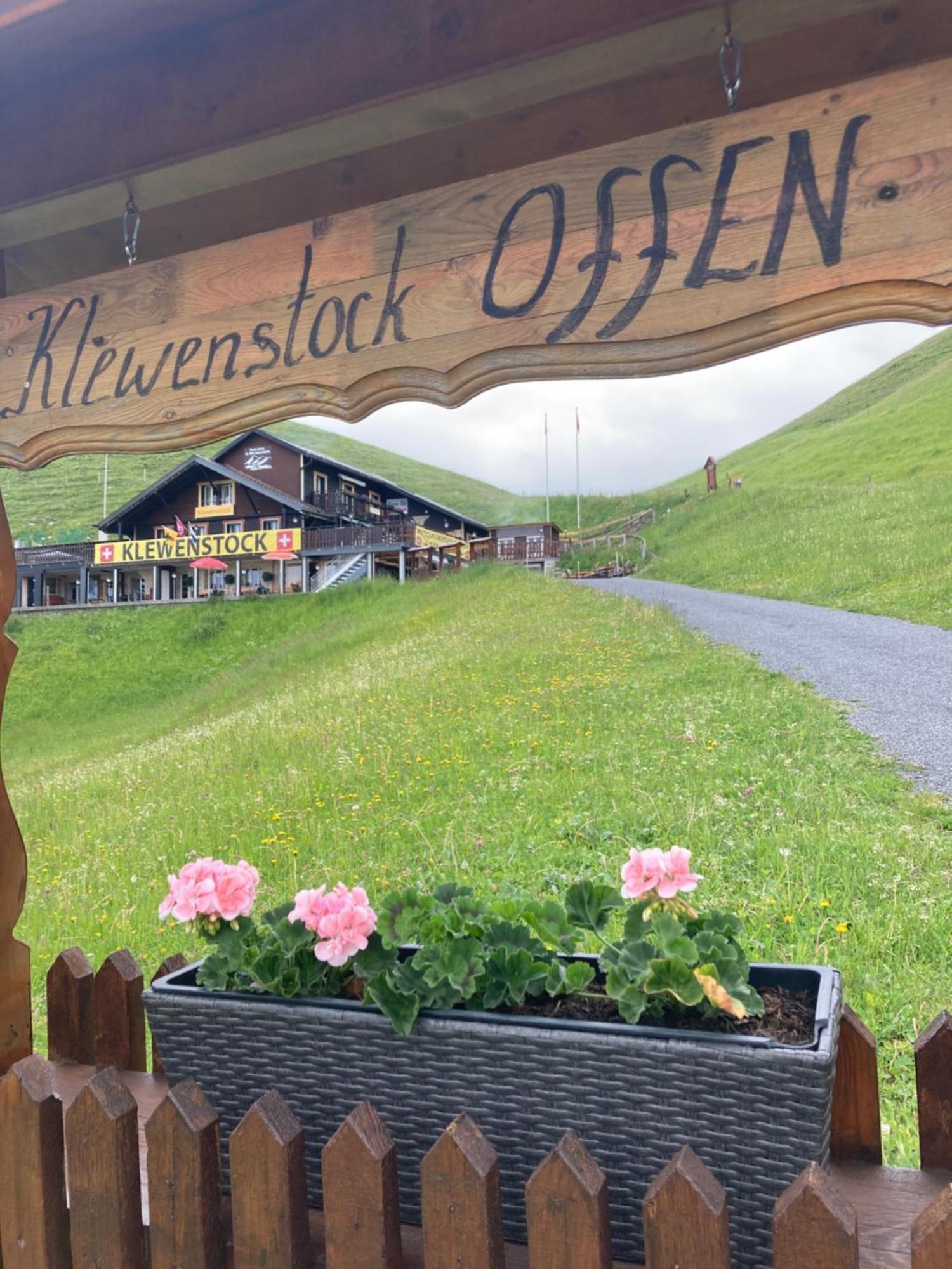 Klewenalp Ausflugs-Ski-Pistenhotel Klewenstock Beckenried Exteriör bild