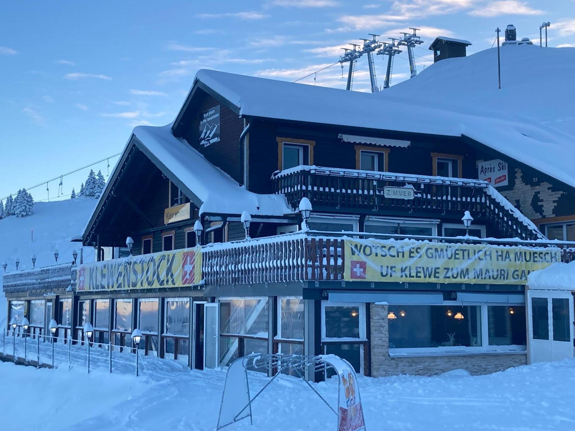 Klewenalp Ausflugs-Ski-Pistenhotel Klewenstock Beckenried Exteriör bild
