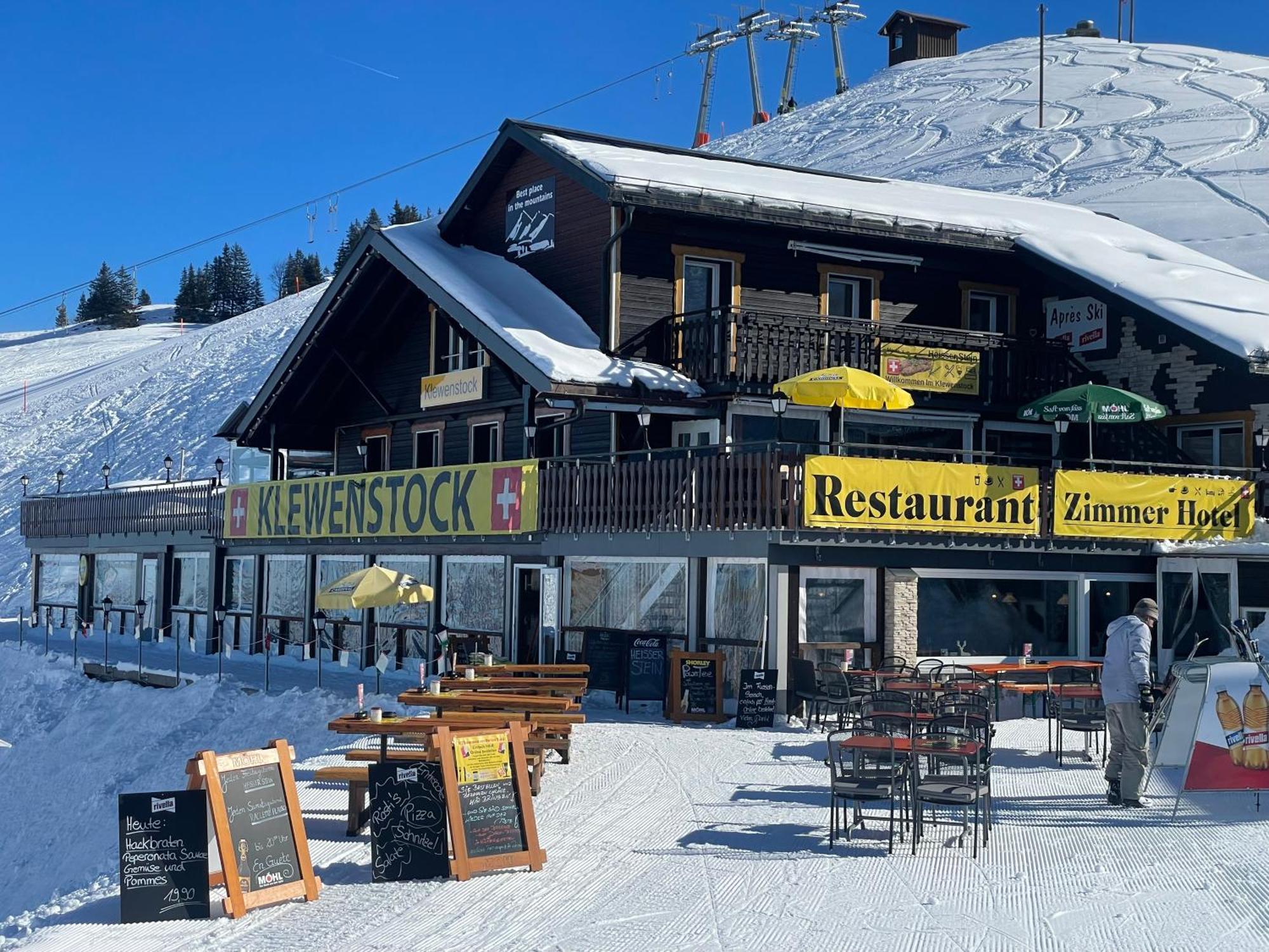 Klewenalp Ausflugs-Ski-Pistenhotel Klewenstock Beckenried Exteriör bild